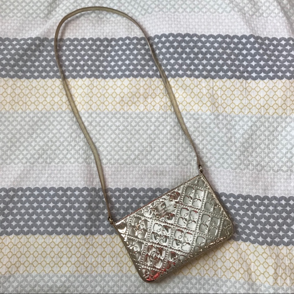 { Kate Spade } Metallic Gold Purse